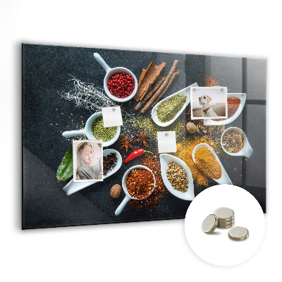 Magnetisch wandbord Specerijen