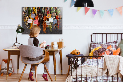 Memobord keuken Specerijen op lepels