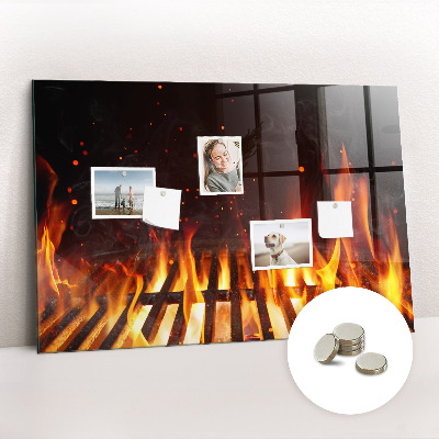 Memobord keuken Grill