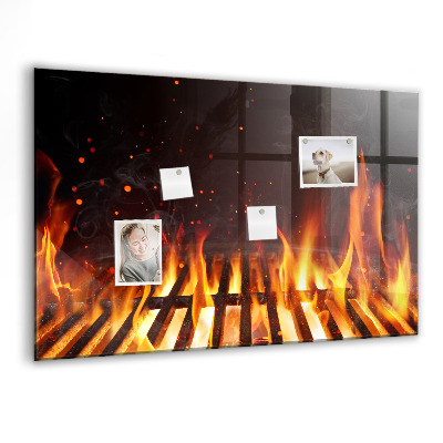 Memobord keuken Grill