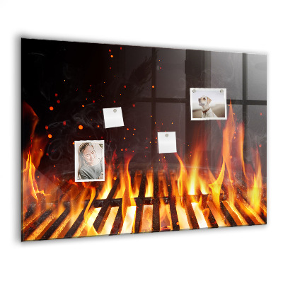Memobord keuken Grill