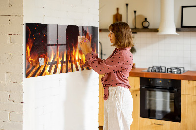 Memobord keuken Grill