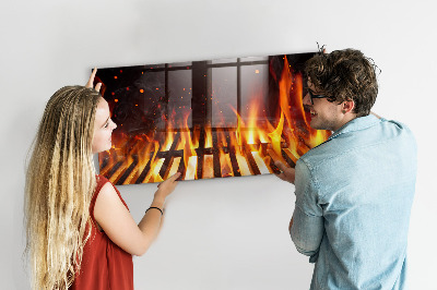 Memobord keuken Grill