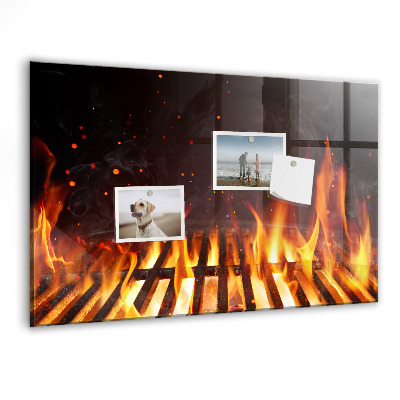 Memobord keuken Grill