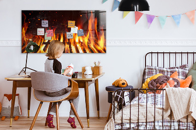 Memobord keuken Grill