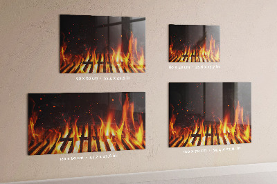 Memobord keuken Grill