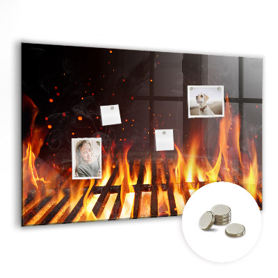 Memobord keuken Grill