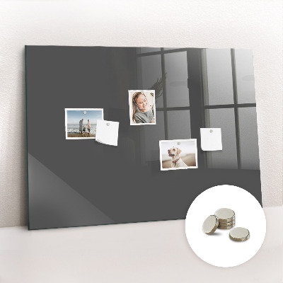 Magnetisch wandbord Grijze kleur