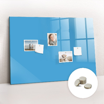 Memobord keuken Blauwe kleur