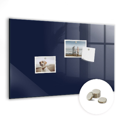 Magnetisch wandbord Kleur: donker marineblauw