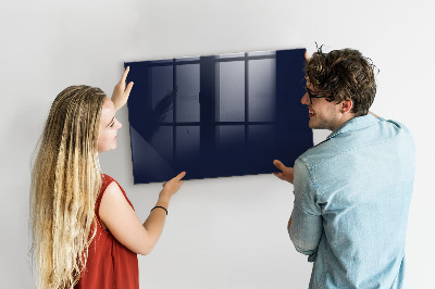 Magnetisch wandbord Kleur: donker marineblauw