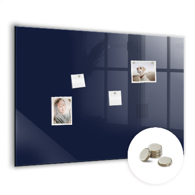 Magnetisch wandbord Kleur: donker marineblauw