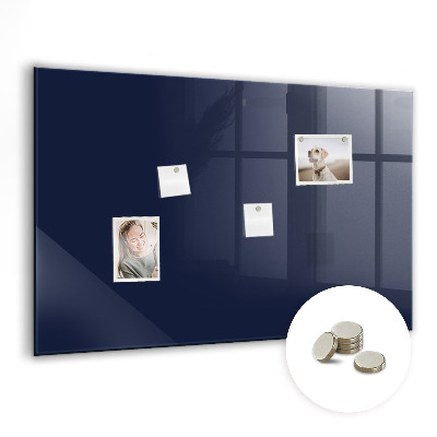 Magnetisch wandbord Kleur: donker marineblauw