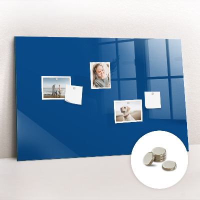 Magnetisch wandbord Blauwe kleur