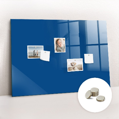 Magnetisch wandbord Blauwe kleur