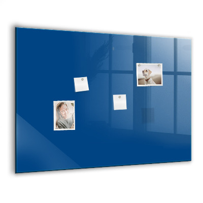Magnetisch wandbord Blauwe kleur