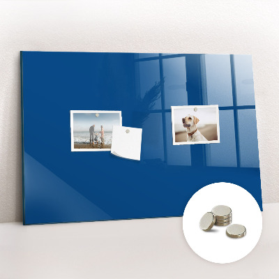Magnetisch wandbord Blauwe kleur