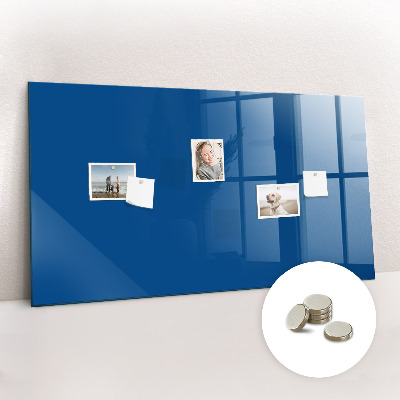 Magnetisch wandbord Blauwe kleur