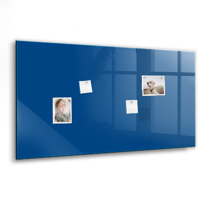 Magnetisch wandbord Blauwe kleur