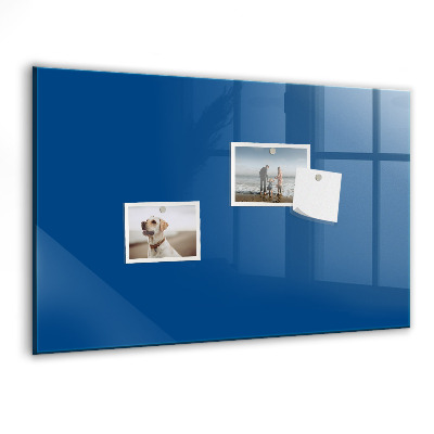 Magnetisch wandbord Blauwe kleur