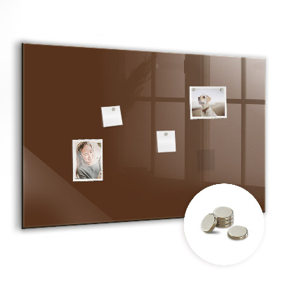 Magnet board Bruine kleur