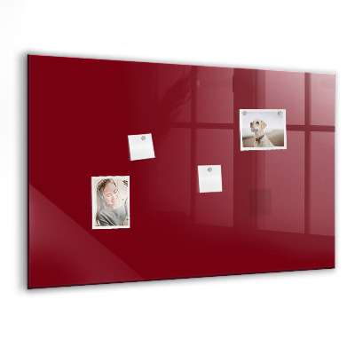 Magnet board Bourgondische kleur