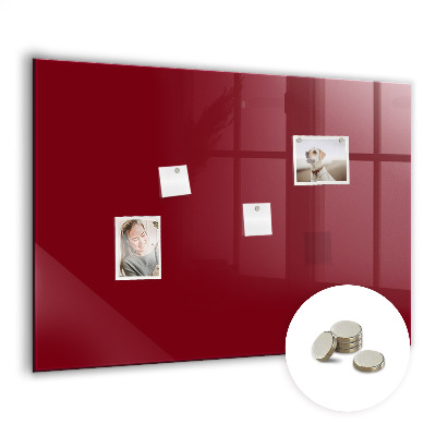 Magnet board Bourgondische kleur