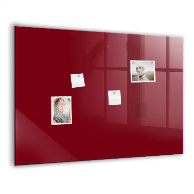 Magnet board Bourgondische kleur