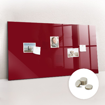Magnet board Bourgondische kleur