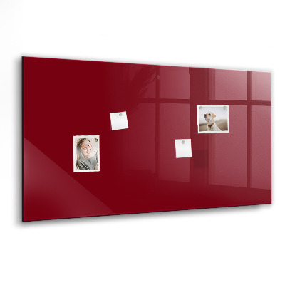 Magnet board Bourgondische kleur