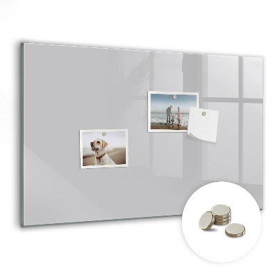 Memobord keuken Lichtgrijze kleur