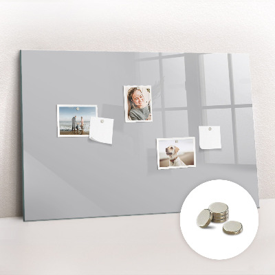 Memobord keuken Lichtgrijze kleur