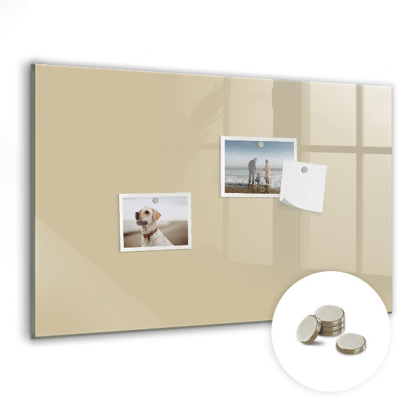 Magnet board Beige kleur