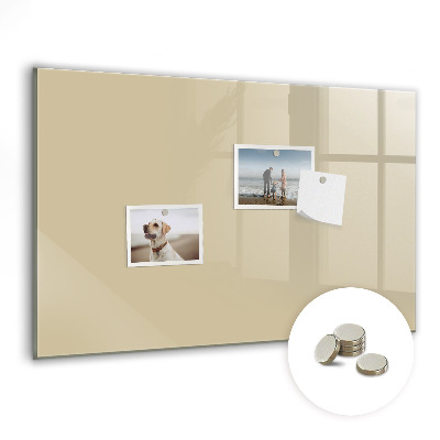 Magnet board Beige kleur