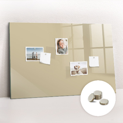 Magnet board Beige kleur