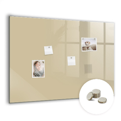 Magnet board Beige kleur