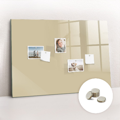 Magnet board Beige kleur