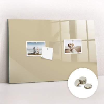 Magnet board Beige kleur