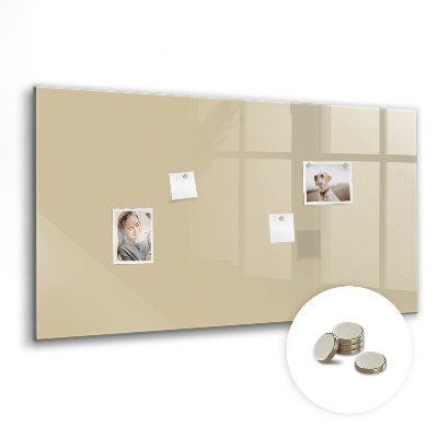 Magnet board Beige kleur