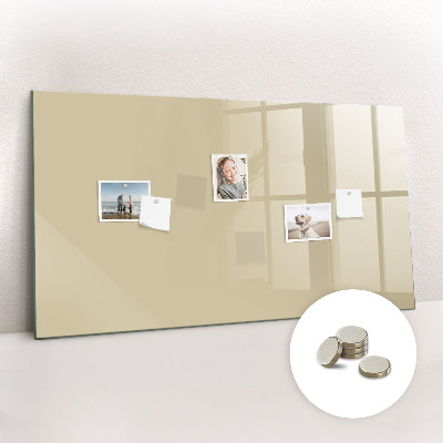 Magnet board Beige kleur