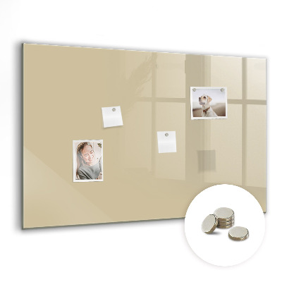 Magnet board Beige kleur