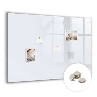 Magnetisch wandbord Kleur: donkerwit