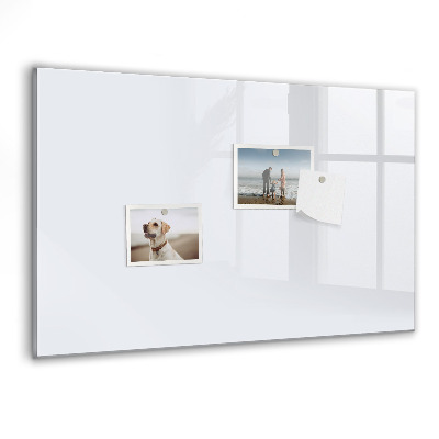 Magnetisch wandbord Kleur: donkerwit
