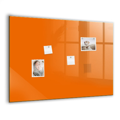 Magnet board Oranje kleur