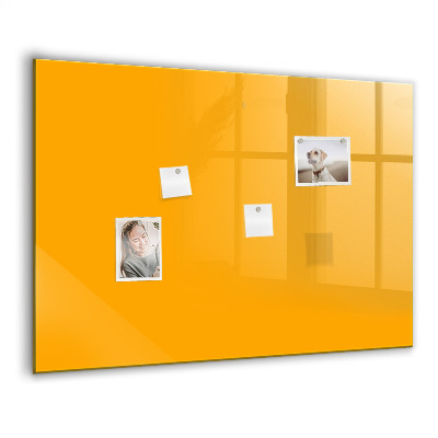 Magnet board Goudgele kleur