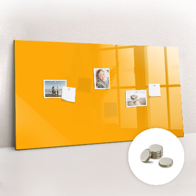 Magnet board Goudgele kleur