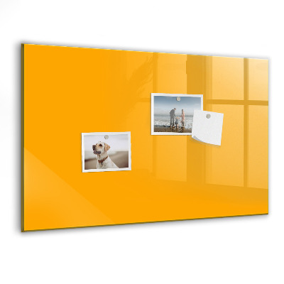Magnet board Goudgele kleur