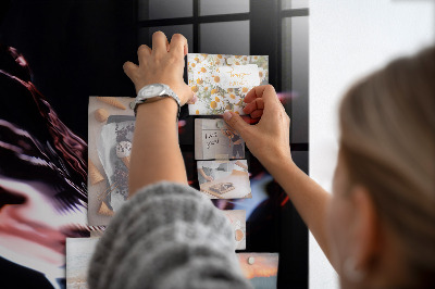 Memobord keuken Glas wijn