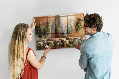 Memobord keuken Specerijen