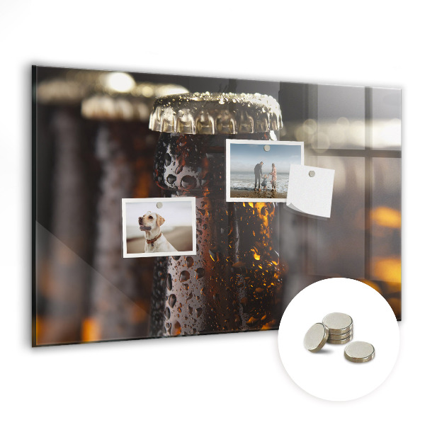 Magnet board Glazen flessen